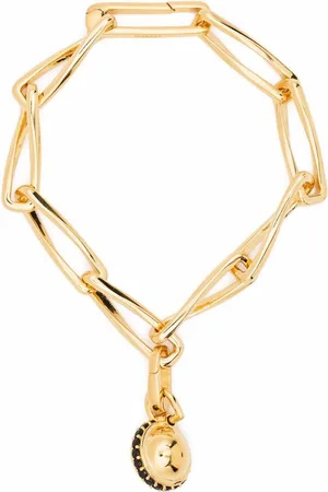 Missoma Twisted Link chain pavé sphere bracelet