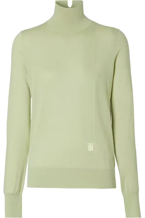 Burberry Monogram-embroidered jumper