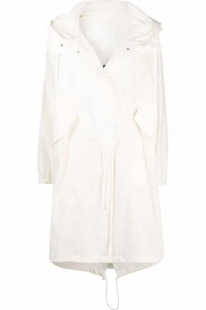 Jil Sander Logo-print hooded raincoat