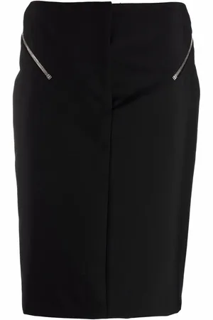 Givenchy Zip-embellished pencil skirt