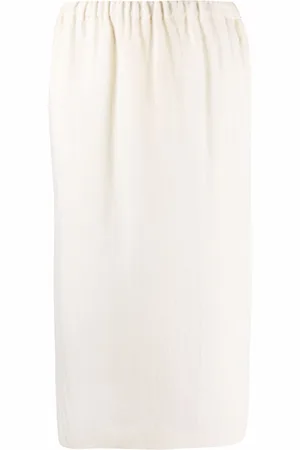 Comme des Garçons 1990s straight-fit midi skirt