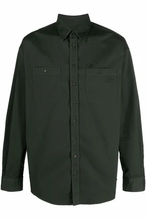 Dsquared2 Logo-print chest-pocket shirt