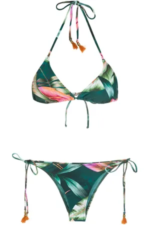 Lygia & Nanny Maya floral-print two-piece bikini