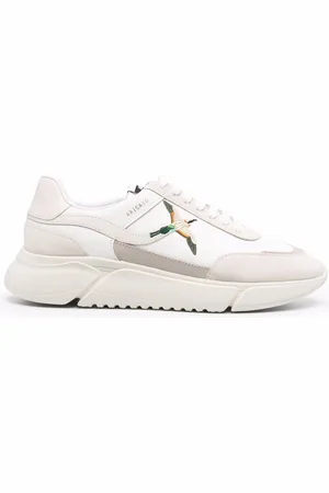 Axel Arigato Suede-panelled low-top sneakers