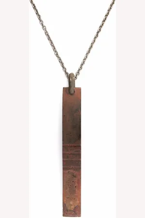 PARTS OF FOUR Plate pendant necklace