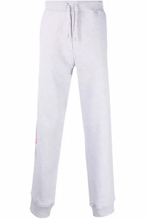 Helmut Lang 3D logo track pants