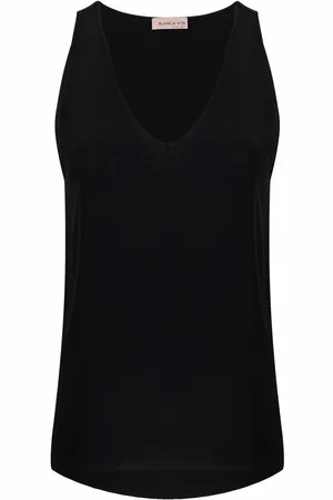 BLANCA V-neck vest top