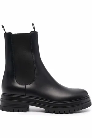 Gianvito Rossi Chunky leather Chelsea boots