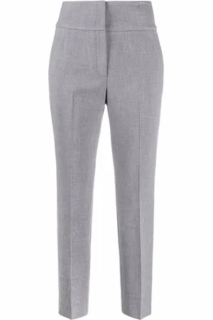 PESERICO SIGN High-rise slim-fit trousers