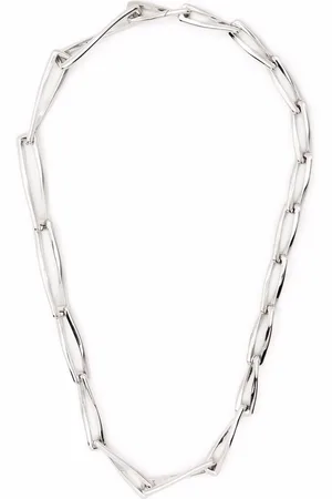 Missoma Graduated chunky twisted link necklace