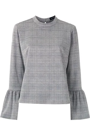 Olympiah Bourbon long sleeve blouse