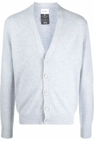 Barrie Logo appliqué cashmere cardigan