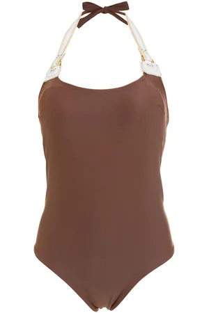 AMIR SLAMA Bow-detail swimsuit