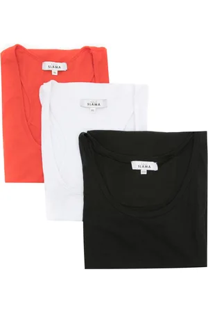 AMIR SLAMA Three-pack tank tops