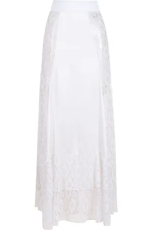 AMIR SLAMA Lace maxi skirt