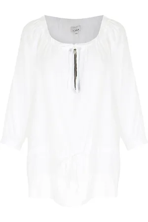 AMIR SLAMA Tie-fastening blouse