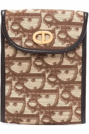 Dior 1970 Trotter checkbook clutch