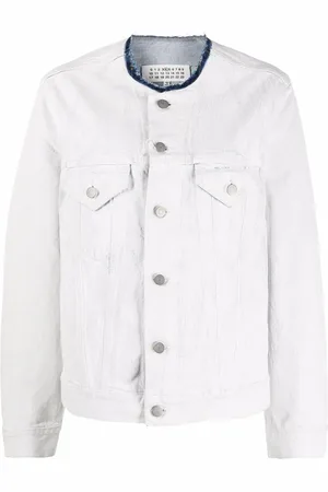 Maison Margiela Collarless denim jacket