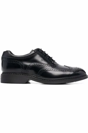 Hogan Leather lace-up brogues