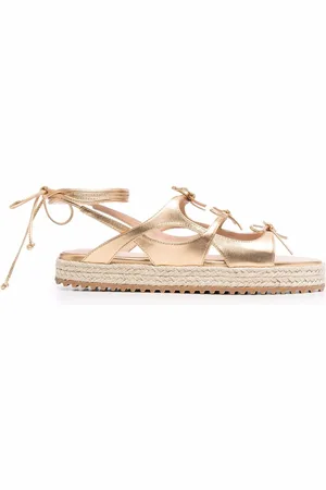 Scarosso X Paula Cademartori leather sandals