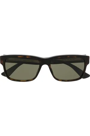 Gucci Rectangular-frame sunglasses