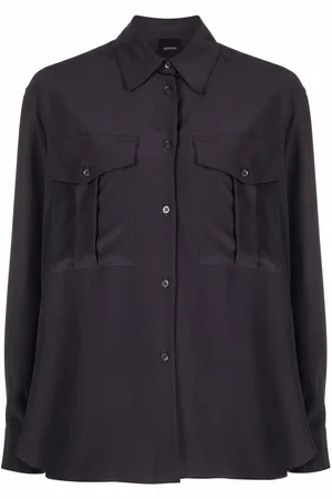 Aspesi Two-pocket silk shirt