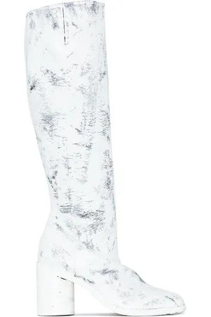 Maison Margiela Tabi Bianchetto 80mm knee-high boots