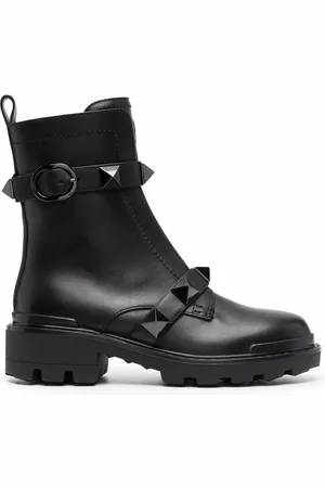 VALENTINO GARAVANI Roman Stud 40mm biker boots