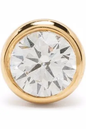 COURBET 18kt recycled yellow Origine laboratory-grown diamond stud single earring