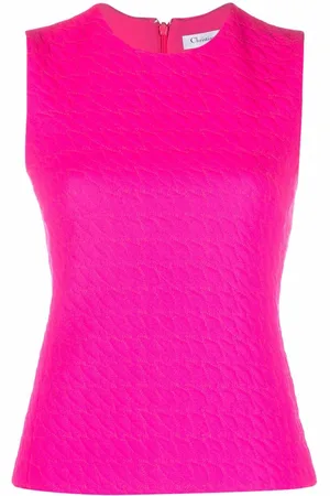 Dior 2010 jacquard sleeveless top