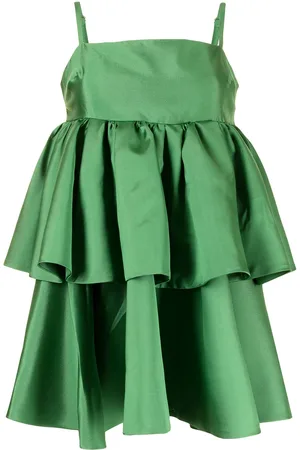 Macgraw Conversation tiered mini dress