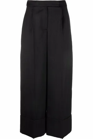 Simone Rocha Cropped wide-leg trousers