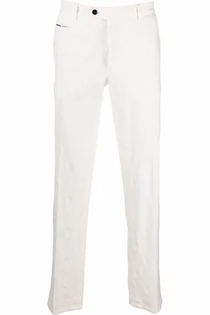 Philipp Plein Embroidered skull trousers