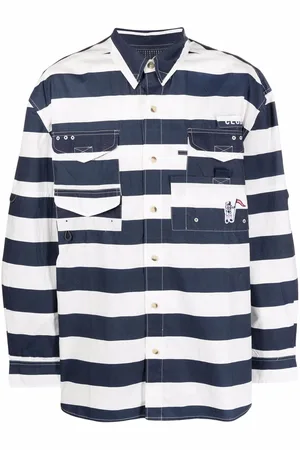 Billionaire Boys Club Striped button-up shirt