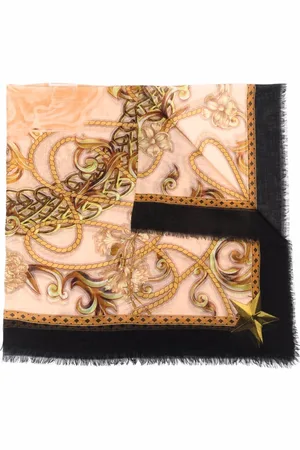Philipp Plein Baroque-print scarf