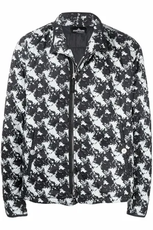 Stone Island Graphic print bomber jacket