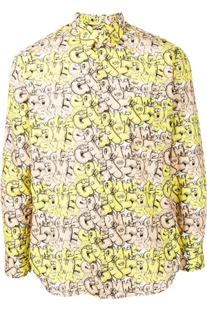 Comme des Garçons Graphic-print cotton shirt