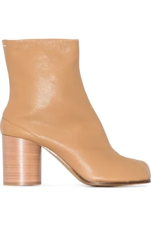 Maison Margiela Tabi 80mm leather ankle boots