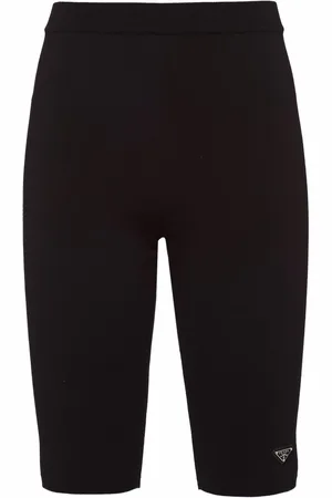 Prada Logo-plaque shorts