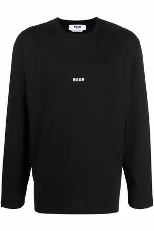 Msgm Logo-print longsleeved T-shirt