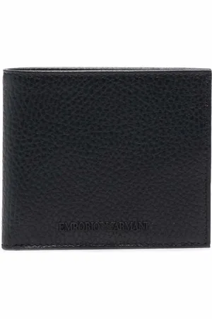 Emporio Armani Bi-fold leather wallet