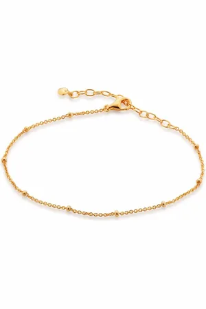 Monica Vinader Fine beaded chain bracelet