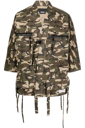 MOSTLY HEARD RARELY SEEN Camouflage-print utility jacket