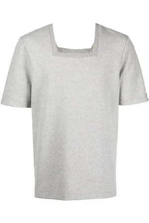ROMEO HUNTE Terry square-neck T-shirt