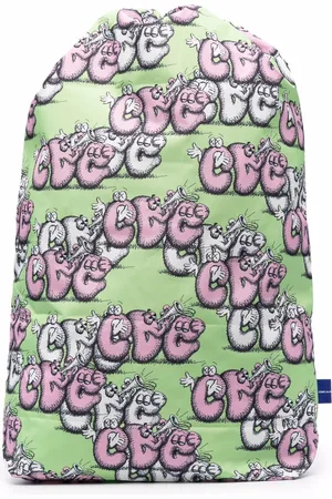 Comme des Garçons Kaws-print backpack