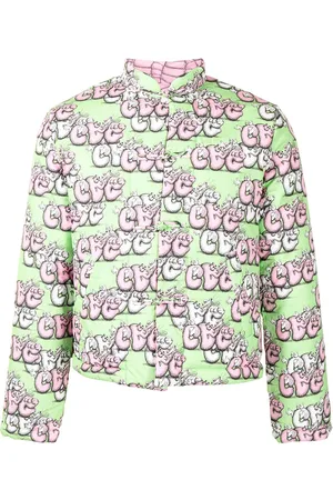 Comme des Garçons Logo-print padded jacket