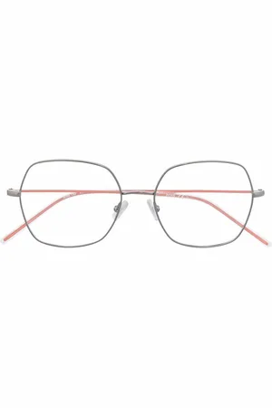 HUGO BOSS Oversize-frame glasses