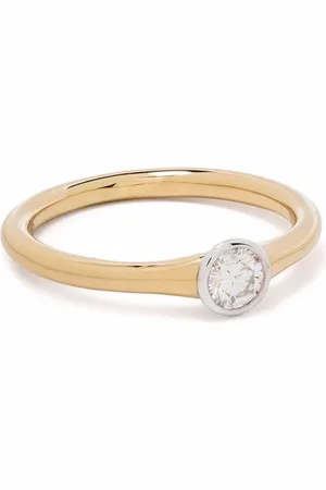 COURBET 18kt recycled yellow Origine laboratory-grown diamond ring