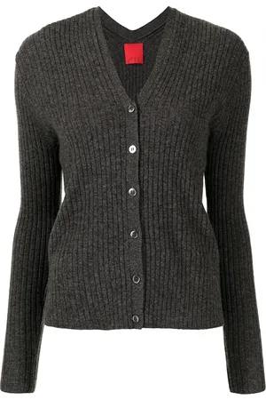 Cashmere In Love Inez ribbed-knit cropped cardigan