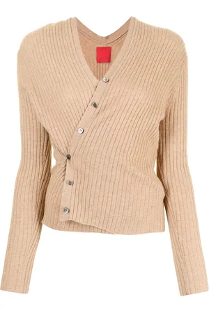 Cashmere In Love Inez ribbed-knit cropped cardigan